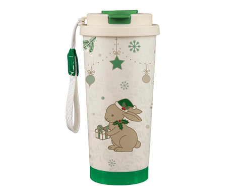 TERMO NAVIDEÑO DE ACERO INOXIDABLE DE 500 ML ELFO A3302