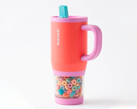 TERMO NAYAD DE ACERO INOXDE 266 ml CON VASO INFERIOR HYDROSTASH A3304