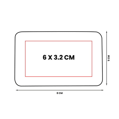 PLACA METÁLICA CON GRABADO GDE ACC 007