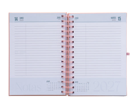 AGENDA DIARIA CON ARILLO 2027 GRANADA ADS2027