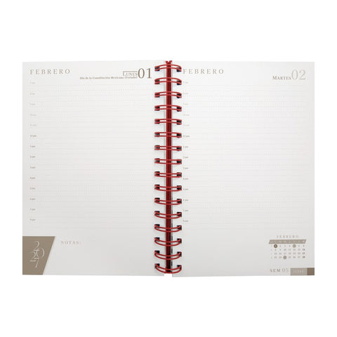 AGENDA DIARIA LETTE 2027 AGSP 027