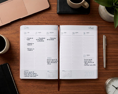 AGENDA SEMANAL 2027 ROMA AS2027