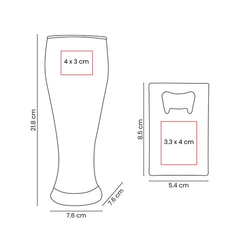 SET DE VASOS PARA CERVEZA MALTIS BAR 044