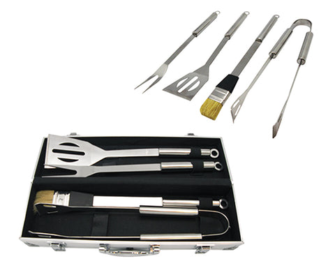 JGO DE BBQ C/ESTUCHE CROME BBQ017