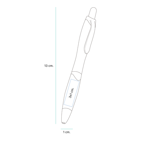 BOLÍGRAFO DE PLÁSTICO BL-017