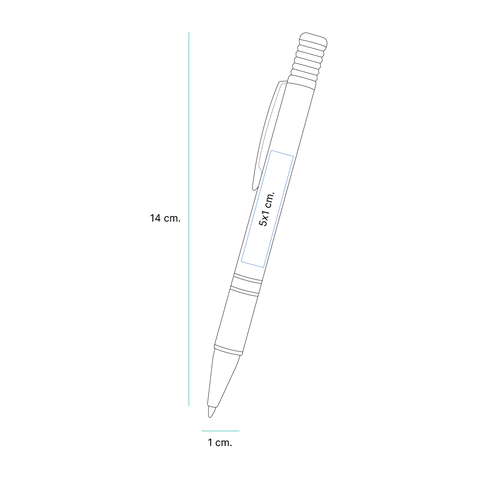 BOLÍGRAFO DE PLÁSTICO TOLEDO BL-023