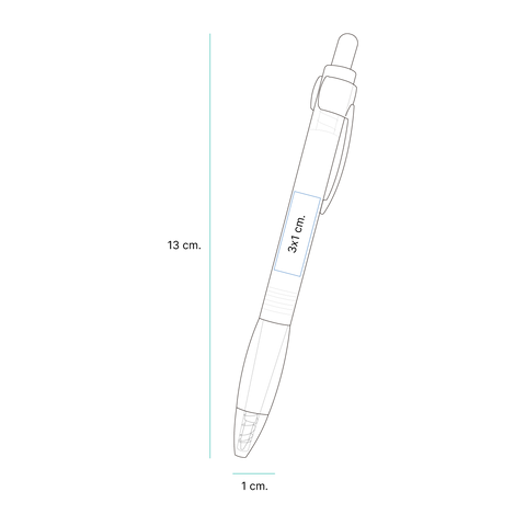 BOLÍGRAFO DE PLÁSTICO ARGOS BL-045