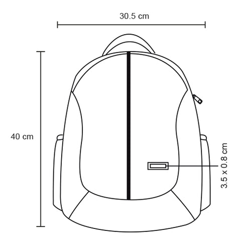 MOCHILA CENTO BL 049