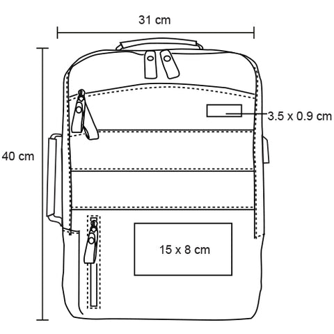 MOCHILA MUSK BL 079