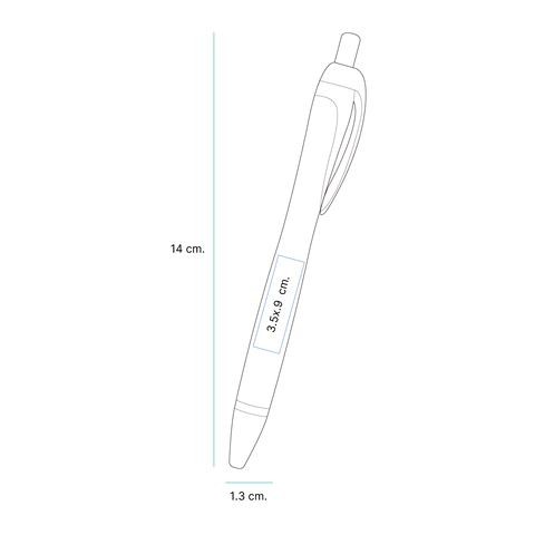 BOLÍGRAFO DE PLÁSTICO VARZI BL-079