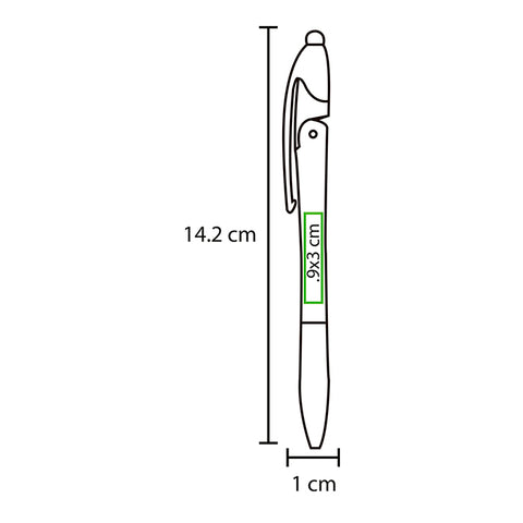 BOLÍGRAFO DE PLÁSTICO KAZÁN BL-088