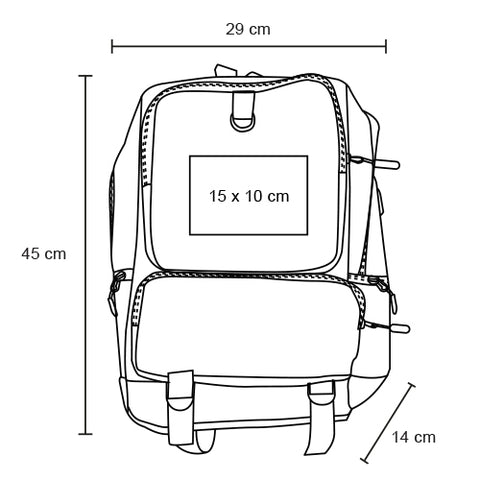 MOCHILA TORETTO BL 096
