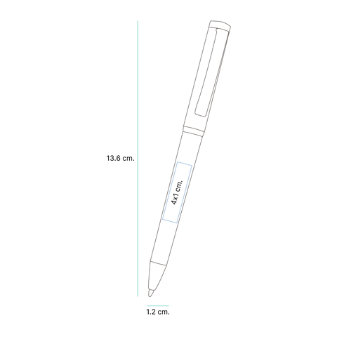 BOLÍGRAFO TWIST TIPO BARREL KHALIS BL-104