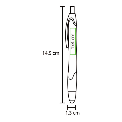 BOLÍGRAFO DE PLÁSTICO KASHAN BL-107