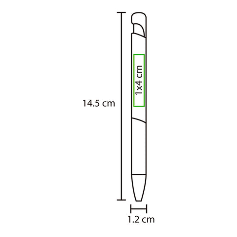 BOLÍGRAFO DE PLÁSTICO KARA BL-108