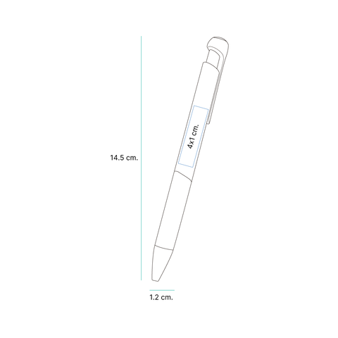 BOLÍGRAFO DE PLÁSTICO KARA BL-108
