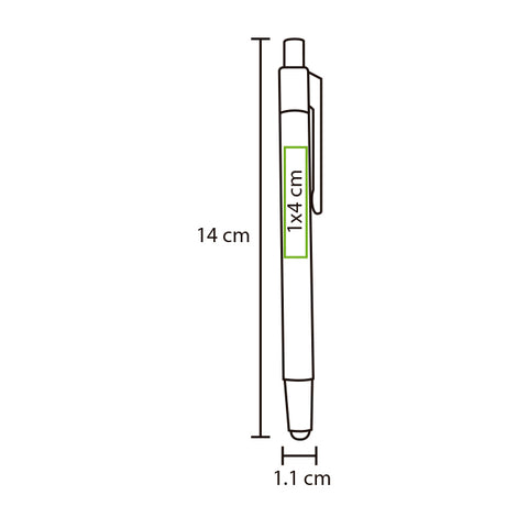 BOLÍGRAFO EN ALUMINIO KOZAN BL-110