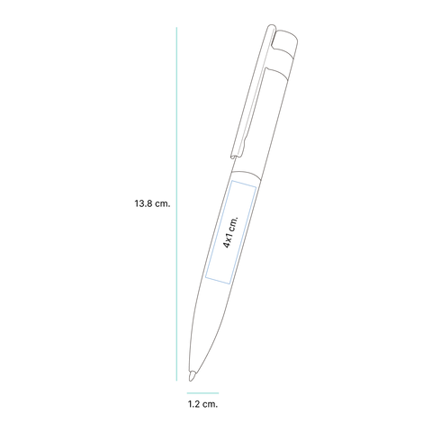BOLÍGRAFO EN ALUMINIO KERNER BL-114