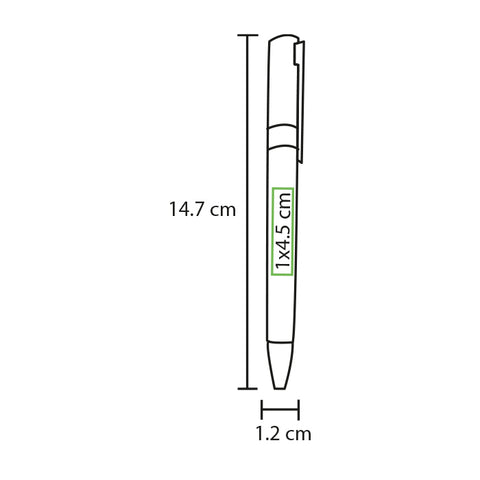 BOLÍGRAFO EN ALUMINIO RIZE BL-118