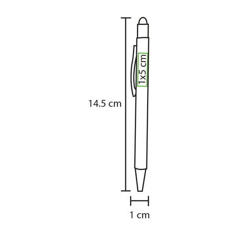 BOLÍGRAFO EN ALUMINIO BURSA BL-124