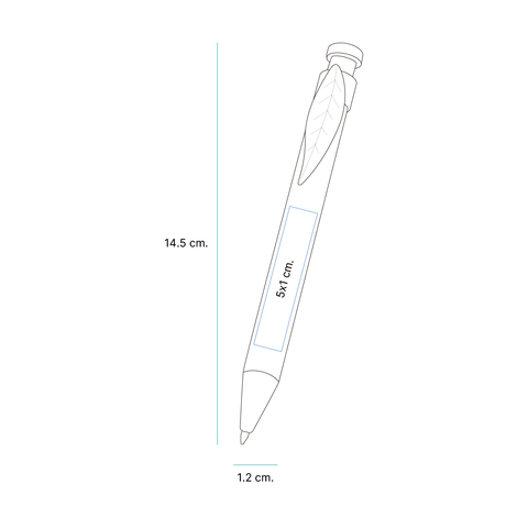 BOLÍGRAFO DE BAMBÚ TUDELA BL-139