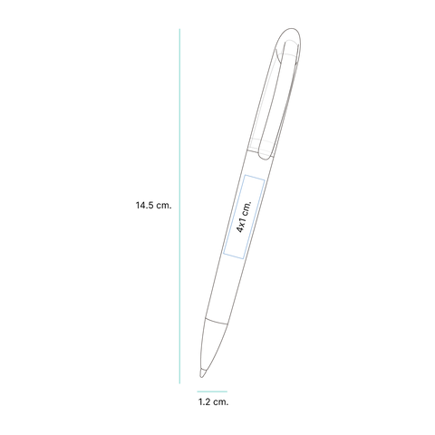 BOLÍGRAFO DE PLÁSTICO ASÍS BL-140