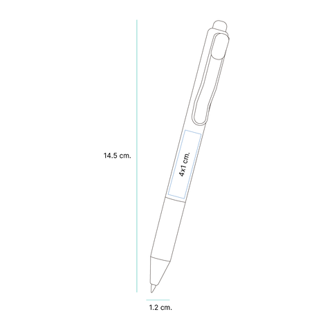 BOLÍGRAFO DE PLÁSTICO BIELLA BL-141