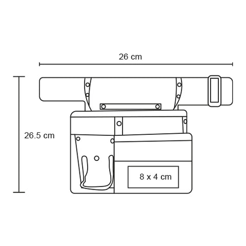 CINTURÓN DREW BL 205