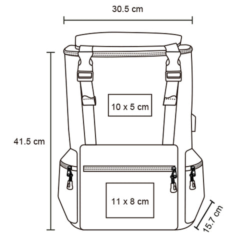 MOCHILA LUANG BL 213