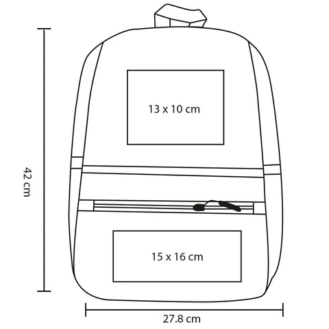 MOCHILA LUZARDO BL 362
