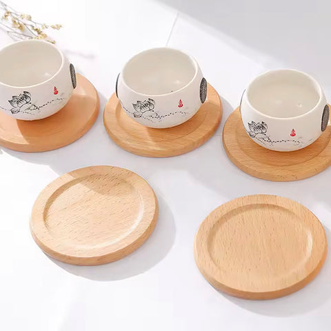 SET COASTERS BAMBOO CAS 55