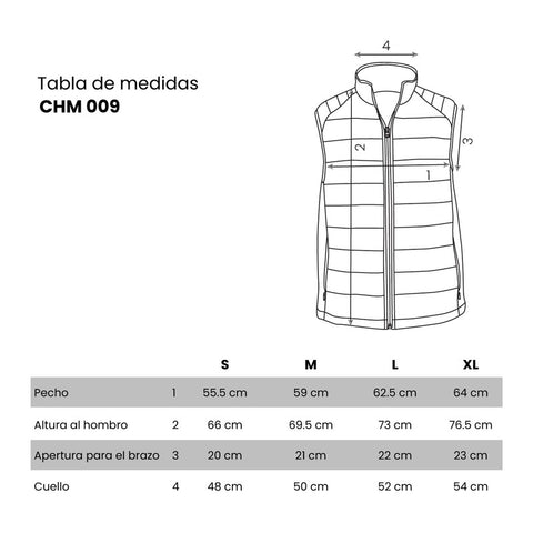 CHALECO AVALON CHM 009
