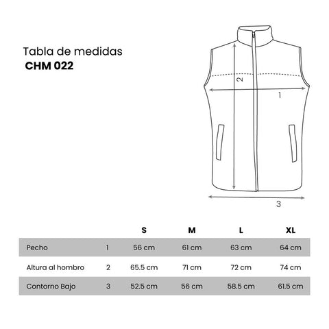CHALECO BLIX CHM 022