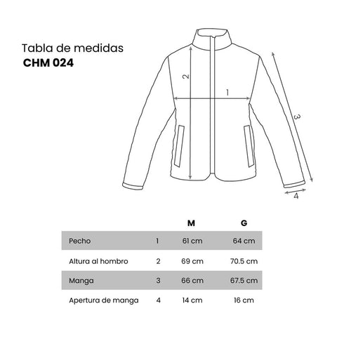CHAMARRA CABALLERO ORIOL CHM 024