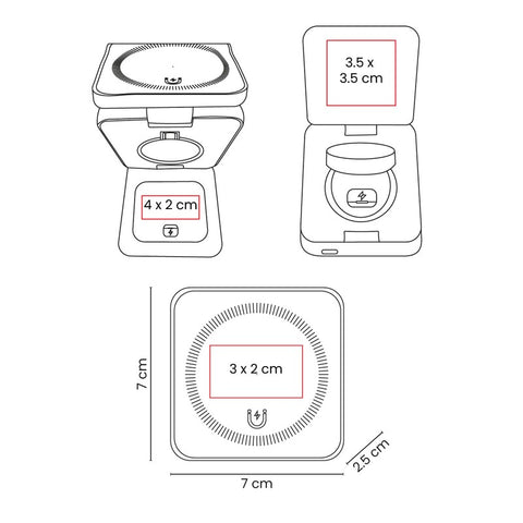 MULTICARGADOR INALÁMBRICO QONEX CRG 068