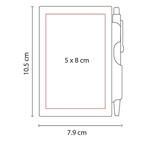 BLOCK DE NOTAS CON BOLÍGRAFO HL 2720