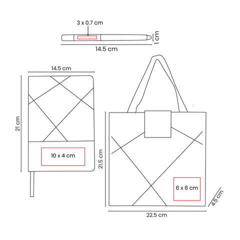 SET DE LIBRETA TIMANTTI HL 9105