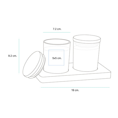SET DE VELAS BASCHI HM-098