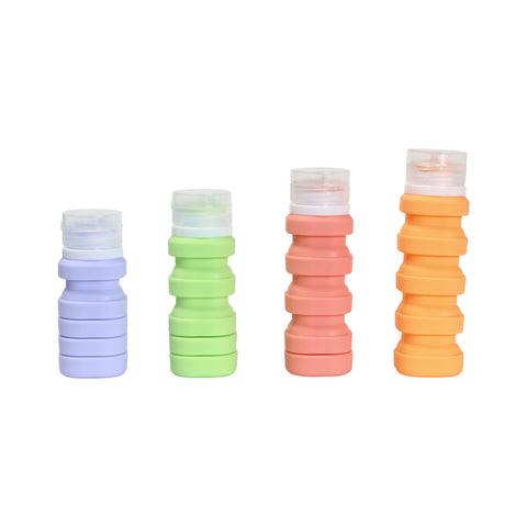 SET DE 4 BOTELLAS EXPANDIBLES HM-187