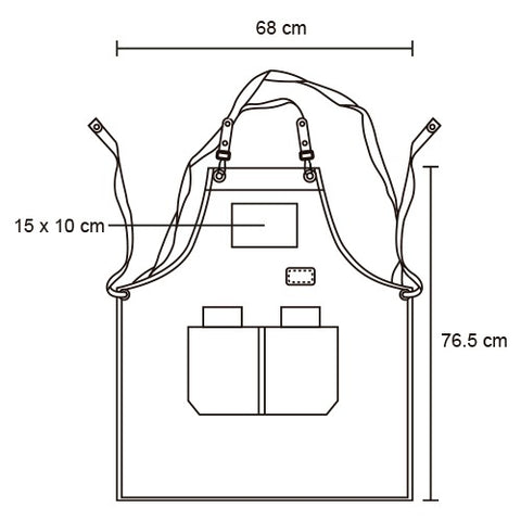 DELANTAL PICANHA HO 166