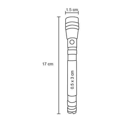 LINTERNA LUCERNA HR 025