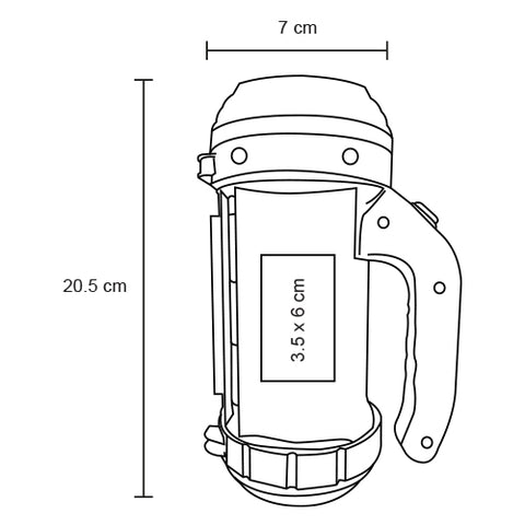 LINTERNA DOZER HR 038