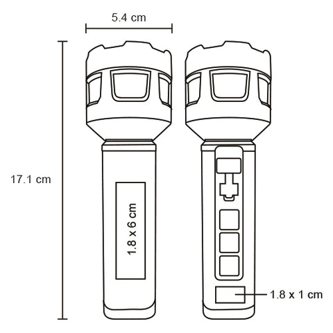 LÁMPARA FLASH HR 047
