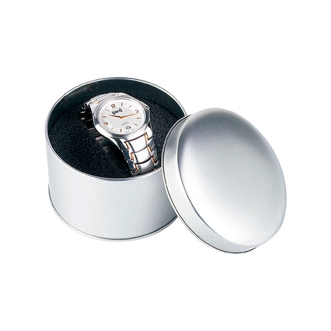 ESTUCHE METÁLICO REDONDO I-001