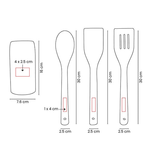 SET DE UTENSILIOS AVIVA KTC 606