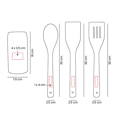 SET DE UTENSILIOS AVIVA KTC 606