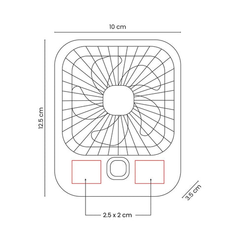 VENTILADOR NUVU LAP 016