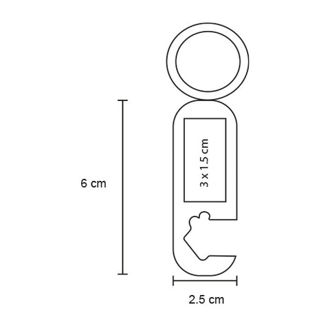 LLAVERO OKANIS MK 058