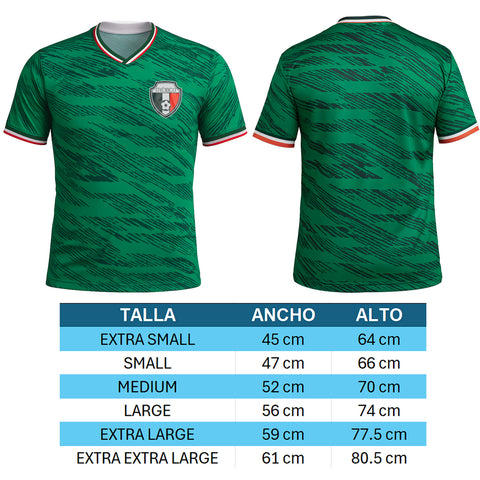 PLAYERA TRICOLOR MX 007