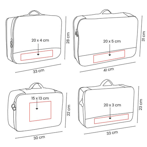 SET ORGANIZADOR DE VIAJE DEVIKA PRO 092
